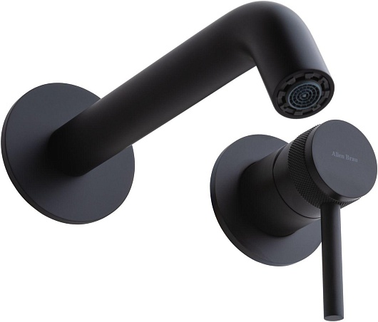 Allen Brau Смеситель для раковины Priority 5.31030-31 (с внутренней частью) черный матовый – картинка-7